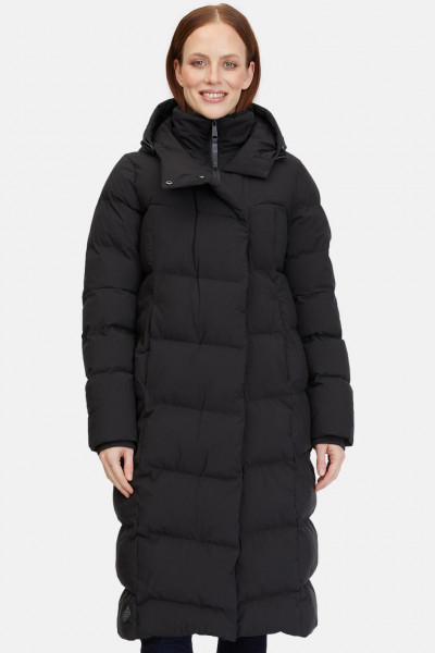 Ragwear Wintermantel Pavla Long Damen Schwarz