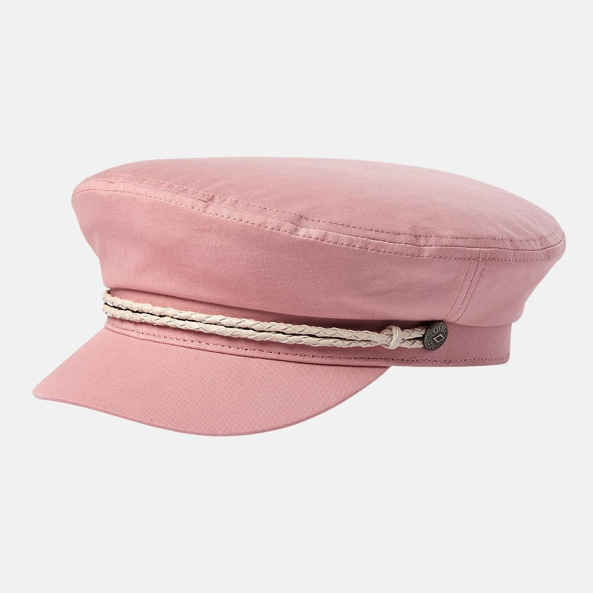 Brixton Fiddler Cap Elbsegler Rosa Canvas Pink Nectar