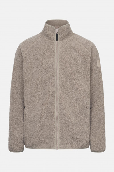 Derbe Fleecejacke Kuschelby Herren Beige