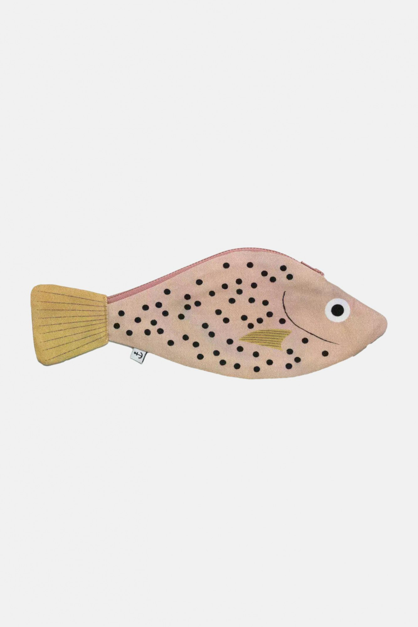 Don Fisher Tasche Rote Meerbarbe Rosa Gold Fisch Geldbörse
