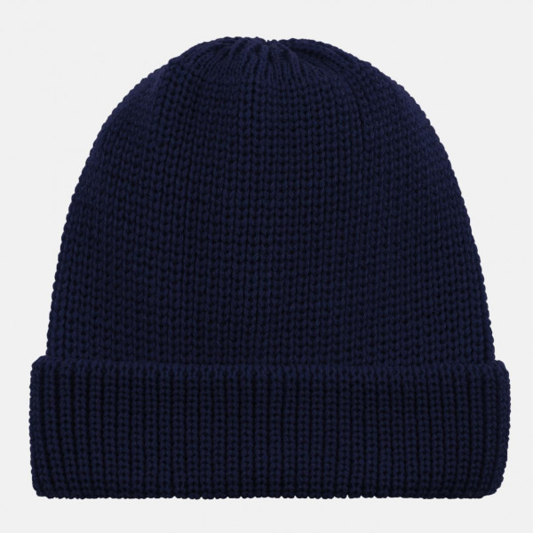 Parkermütze 100% Schurwolle Blau für Unisex von Hanseheld