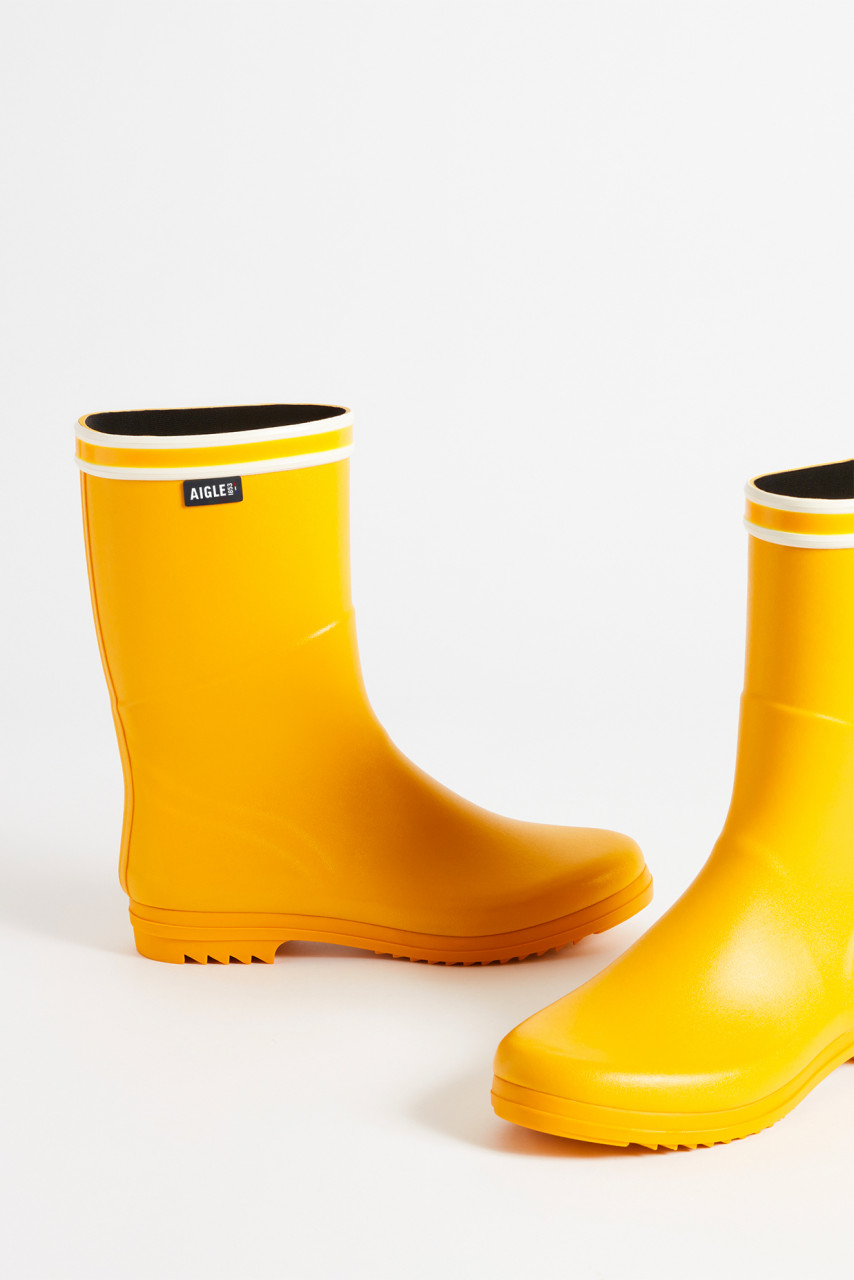 Aigle Gummistiefel Chanteboot Damen Gelb