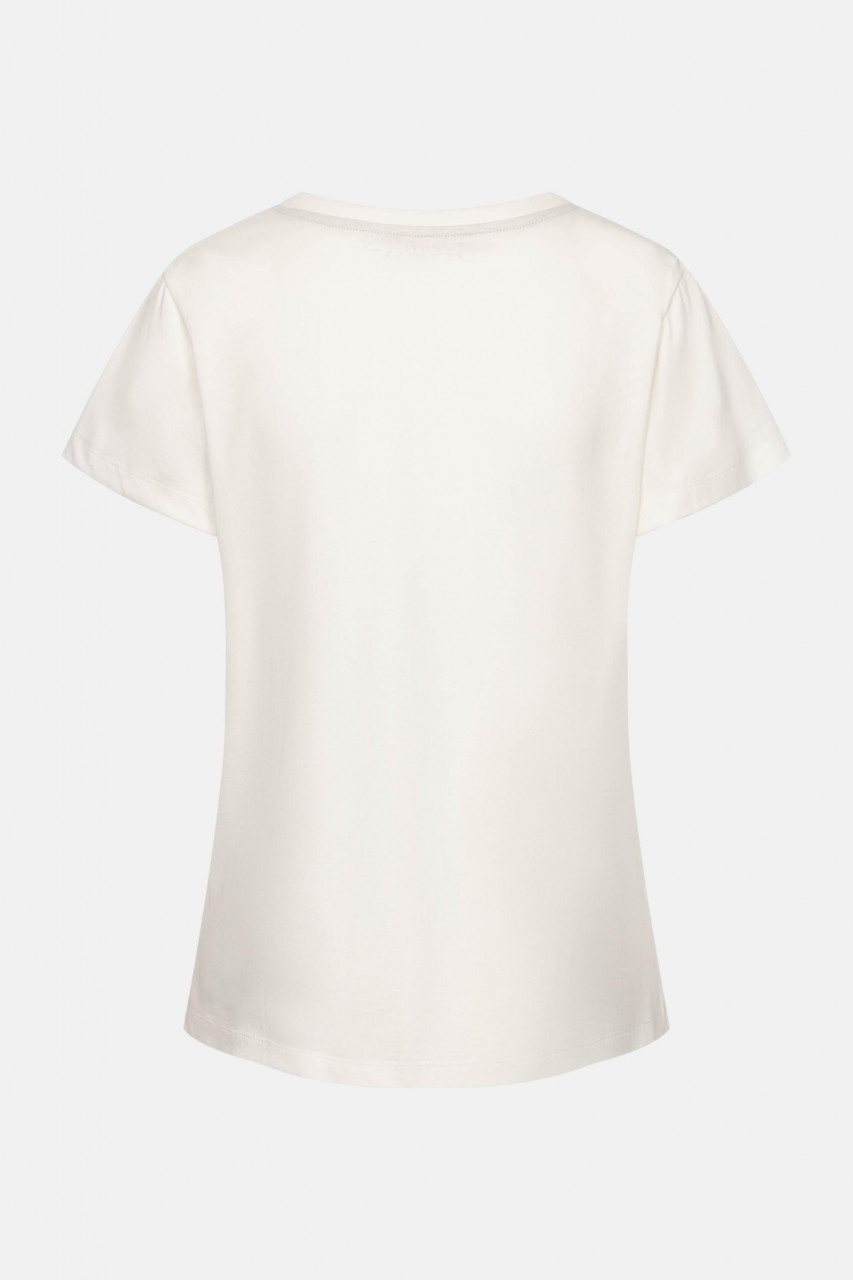 Derbe T-Shirt Brötchenmöwe Damen Weiß GOTS Organic