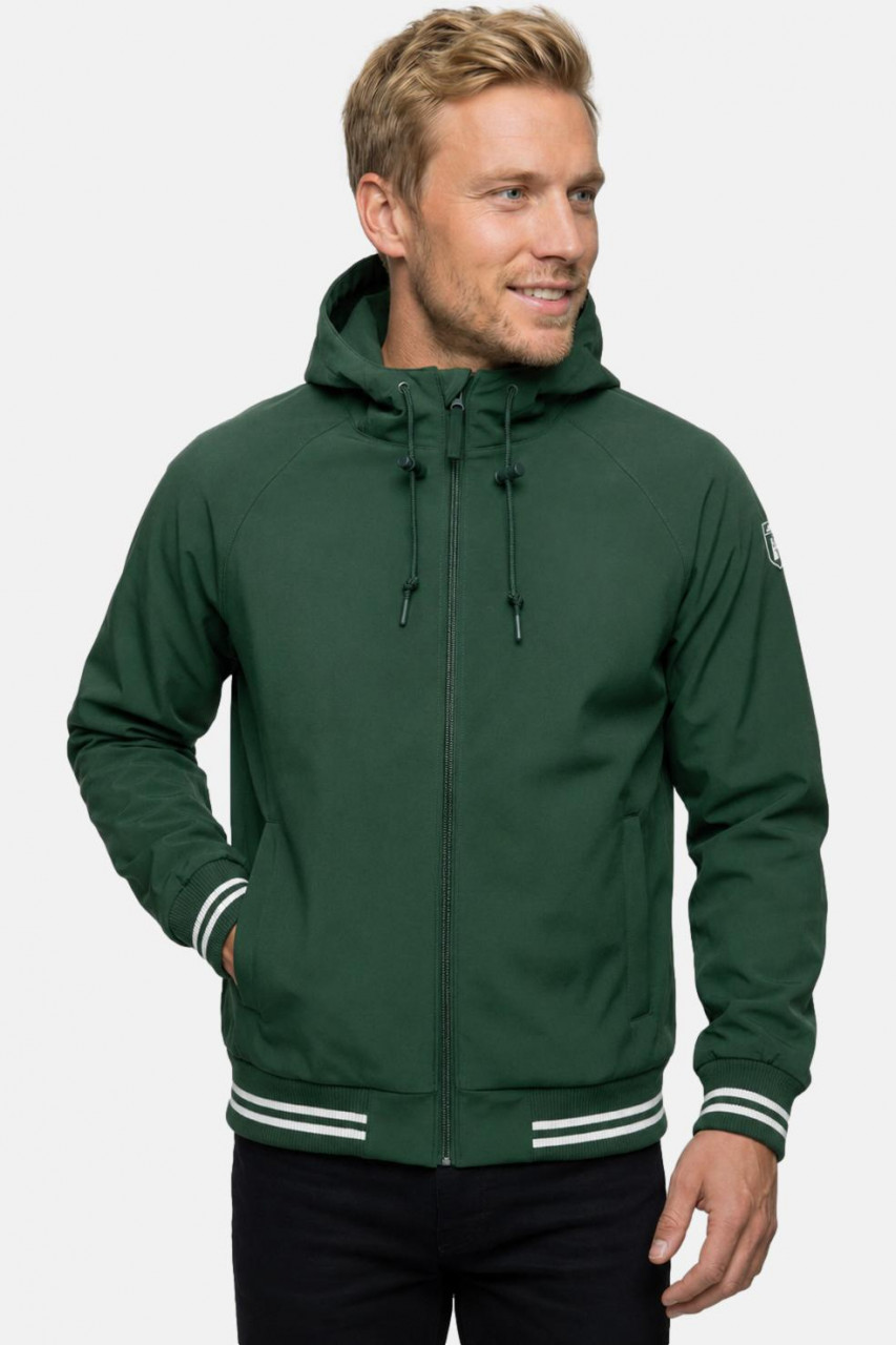 Derbe Übergangsjacke Helgoby Herren Grün Softshell