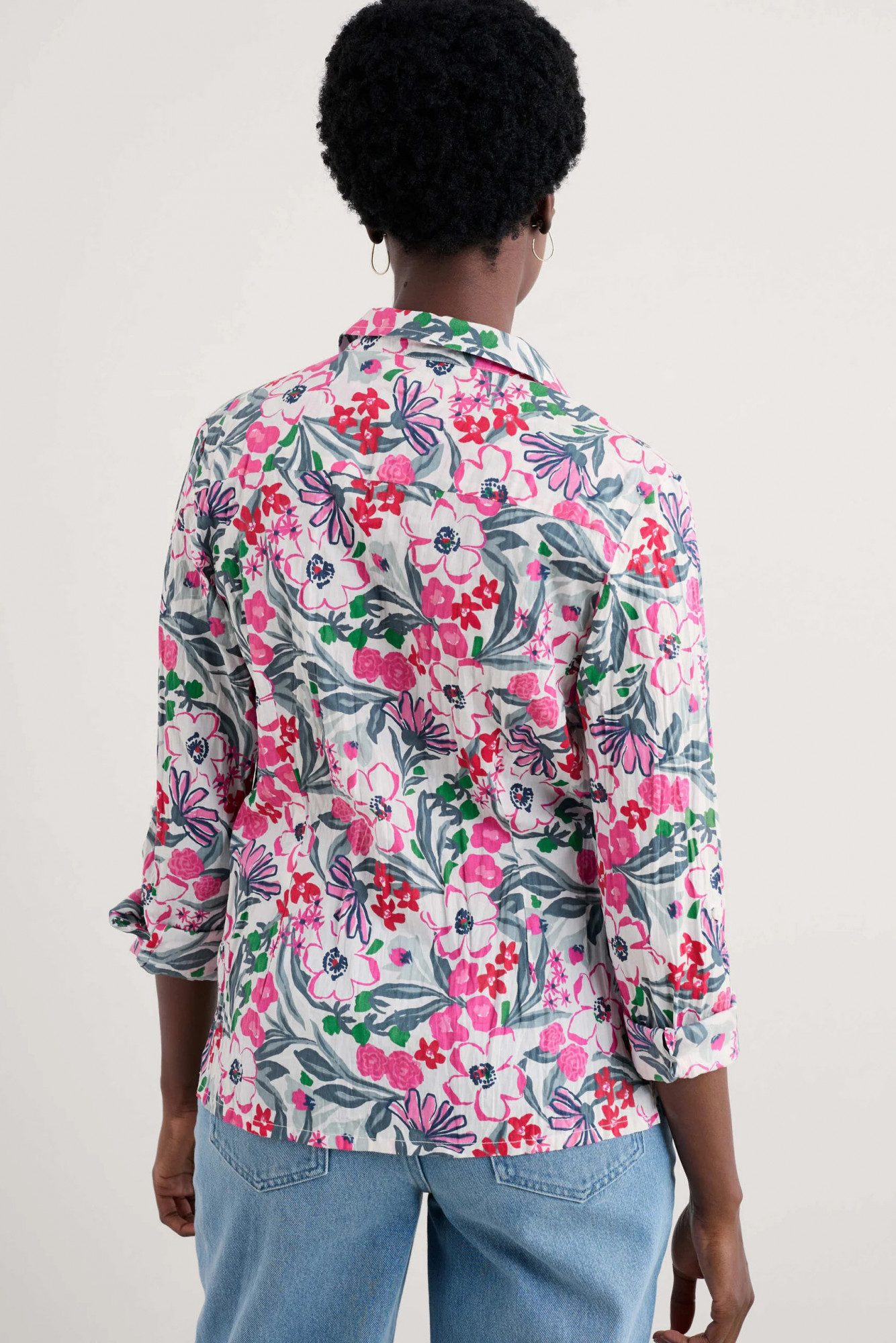 Seasalt Bluse Larissa Damen Pink Blumen Tulip