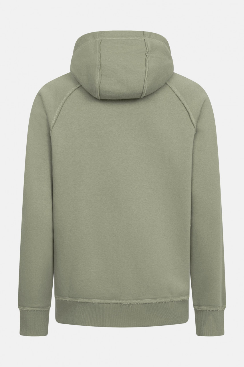 Derbe Sweatjacke Moin X Herren Oliv Grün Zip Hoodie GOTS