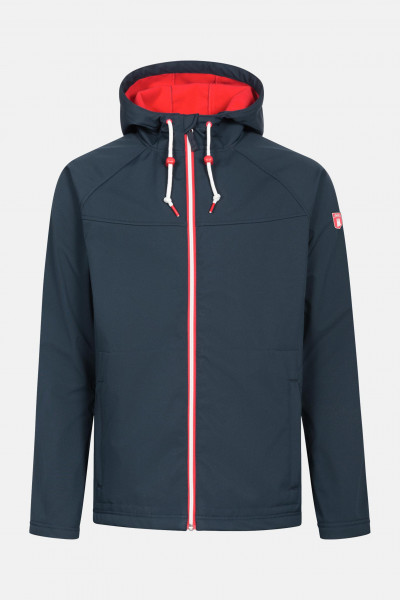 Softshell Jacke Isleby Blau für Herren von derbe
