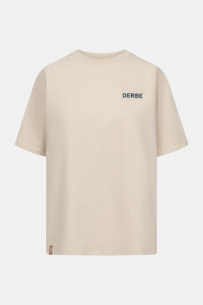 Derbe T-Shirt Moin Franz Damen Beige GOTS Organic