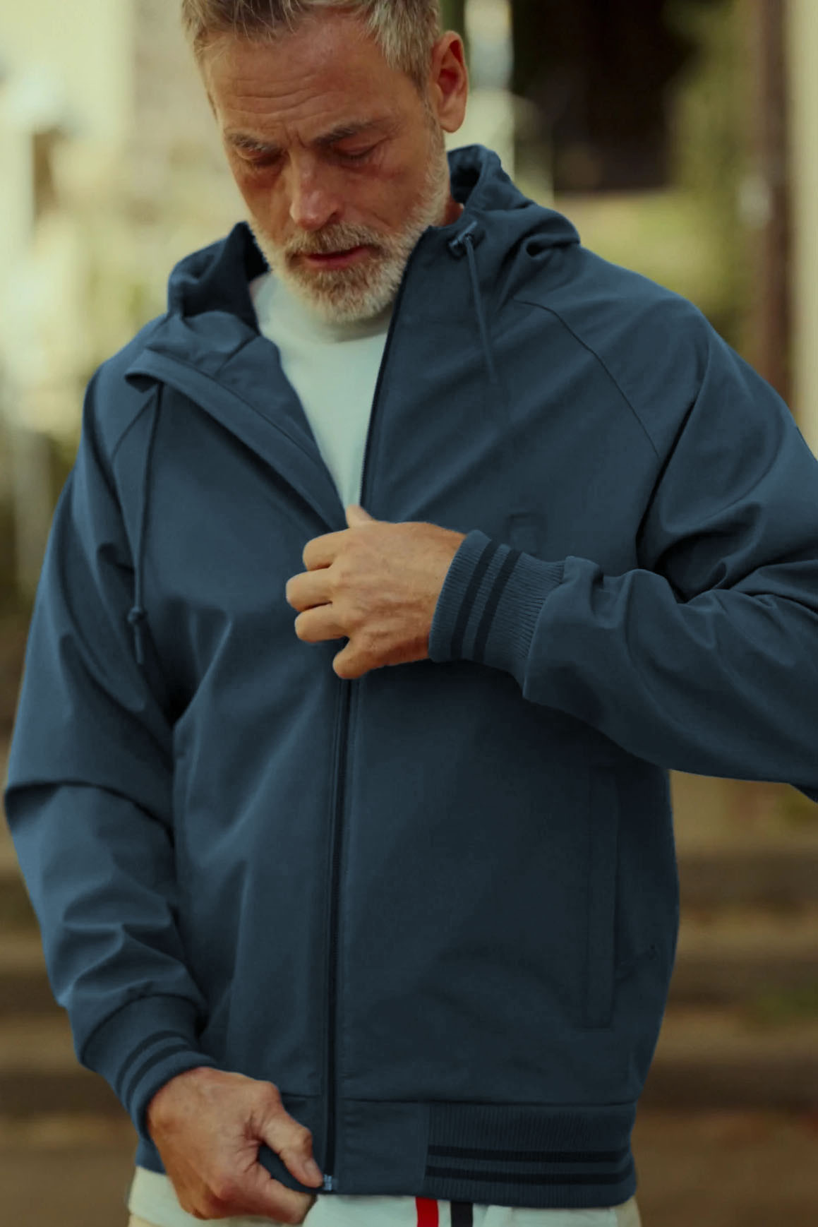 Derbe Softshelljacke Helgoby Herren Blau