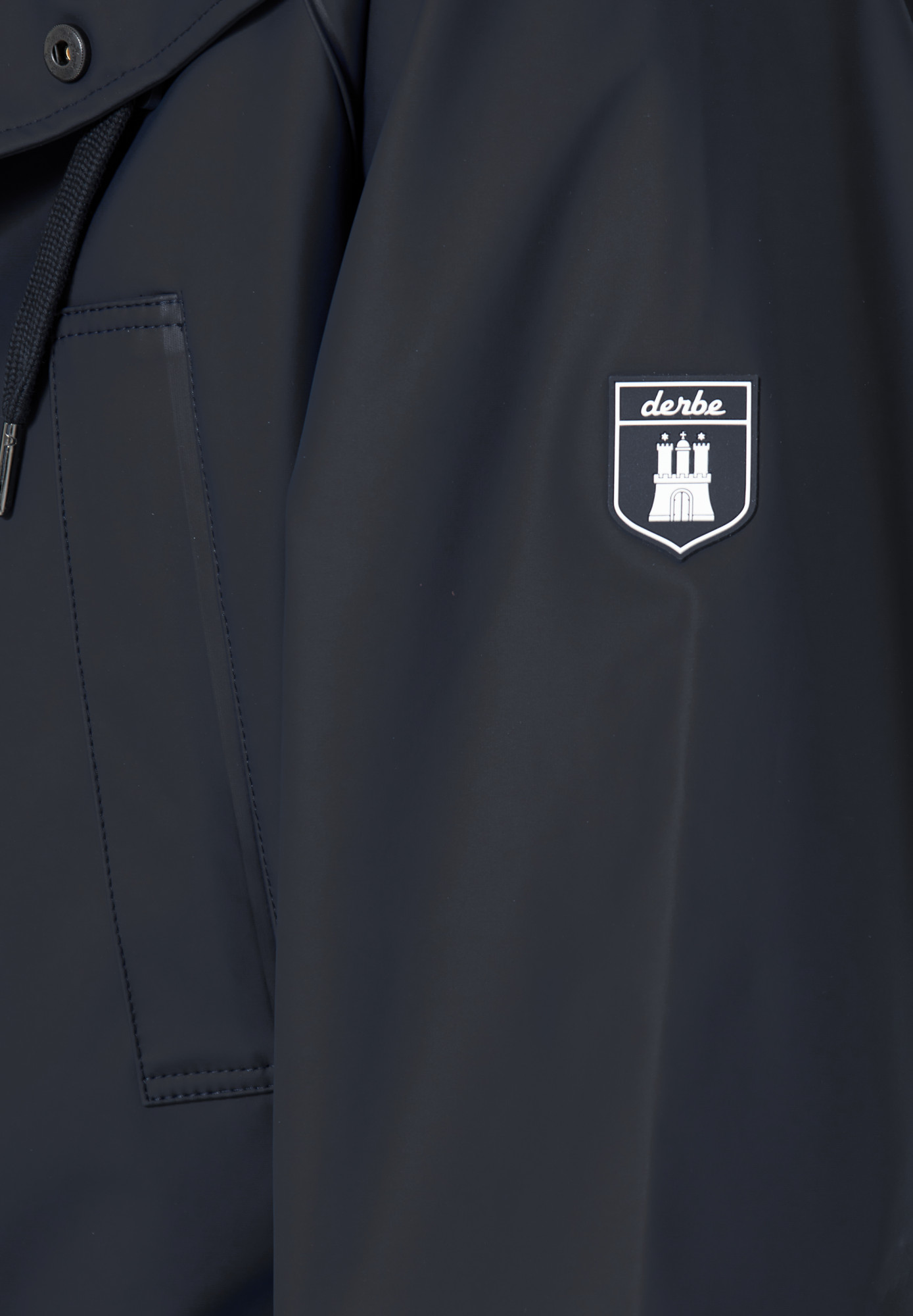 Derbe Regenjacke Valby Herren Dunkelblau