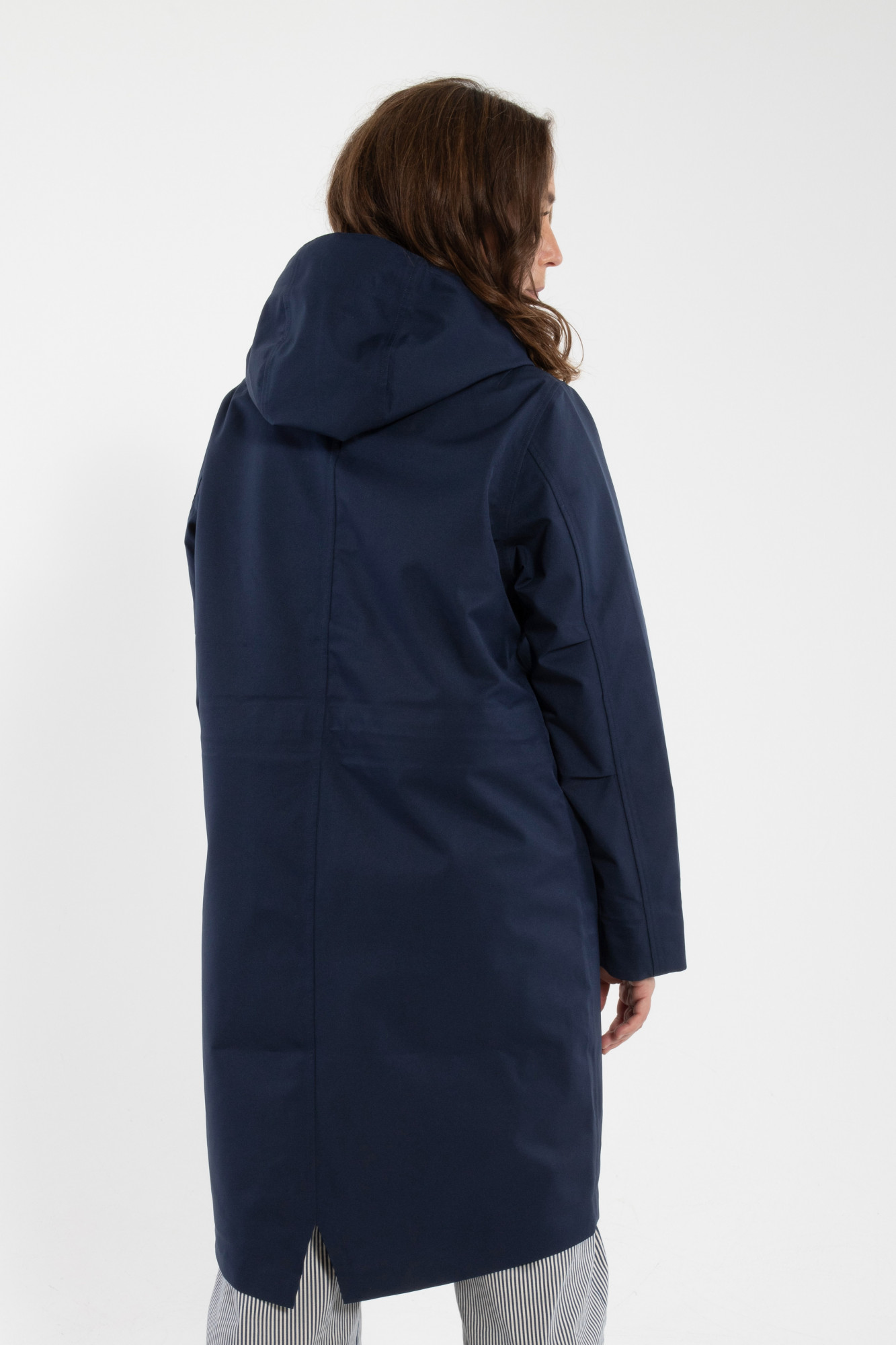 Danefae Regenjacke Danewest Wind Damen Navy Blau Parka