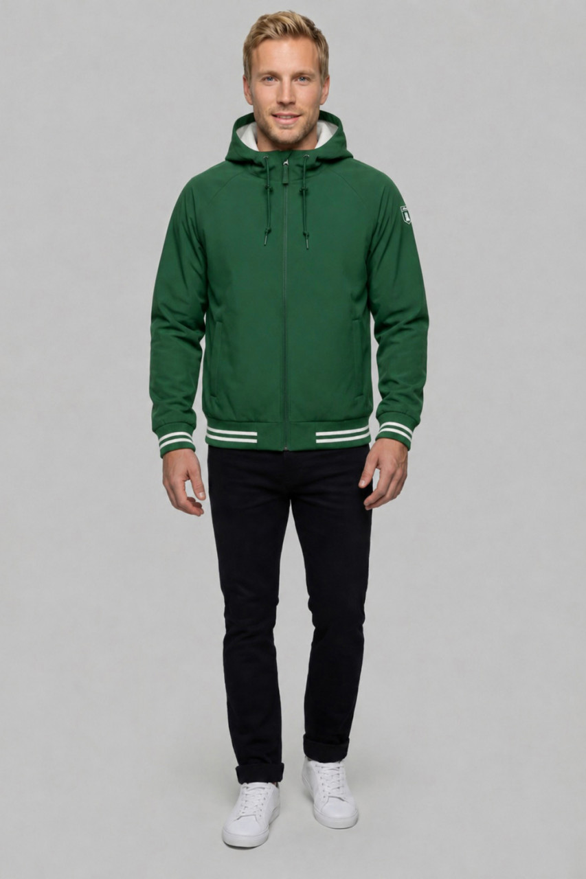 Derbe Übergangsjacke Helgoby Herren Grün Softshell