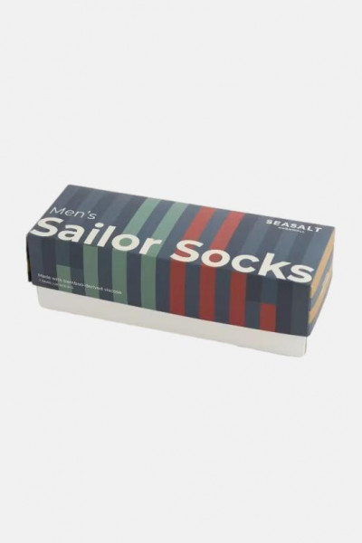 Seasalt Cornwall Socken Sailor Herren Geschenk Box Gestreift Maritim