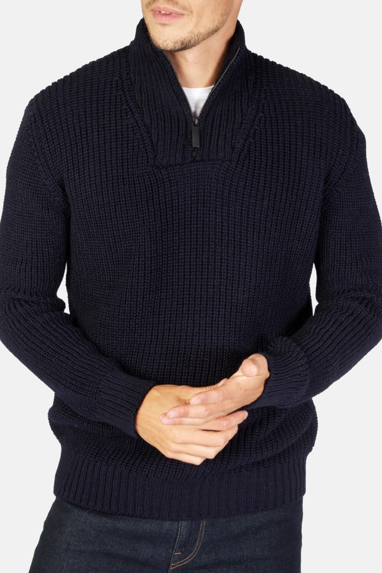 IrelandsEye Troyer Reefer Dunkelblau Herren Pullover Navy Marine