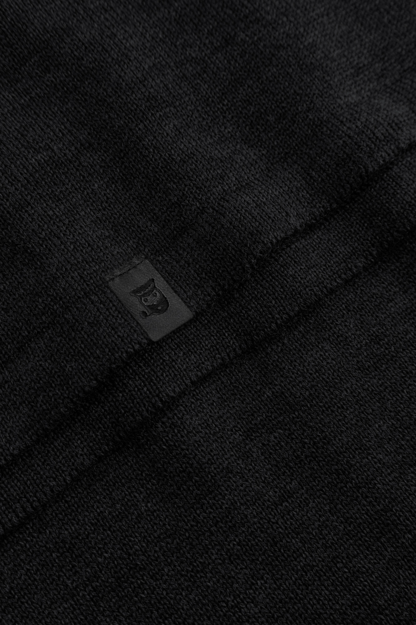 Hanseheld Herren Strickpullover Merino Schwarz
