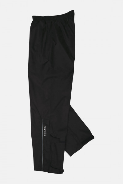 Regenhose Tramp normale Länge Schwarz Pro-X