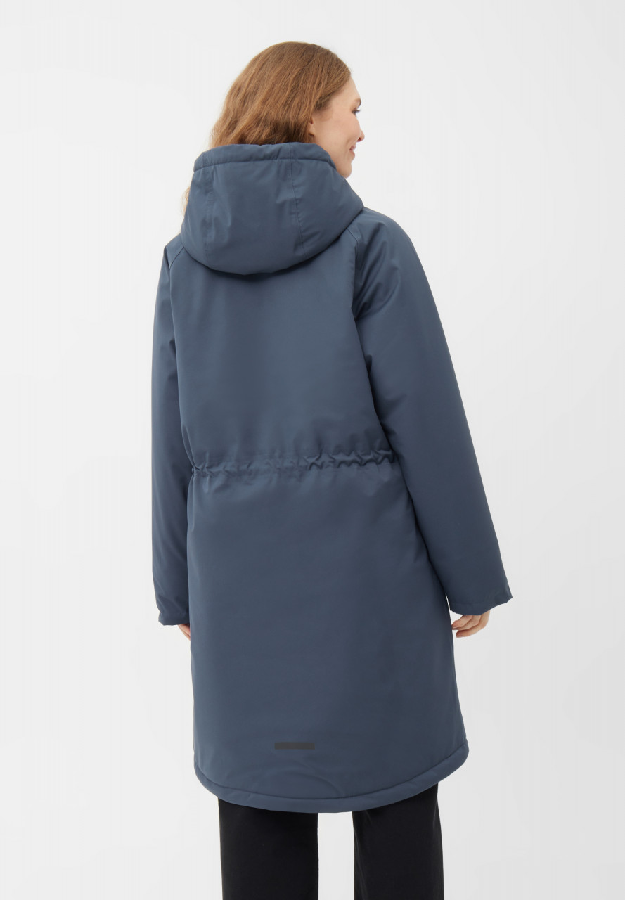 Derbe Winterjacke Deutholm Damen Dunkelblau Warm Gefüttert