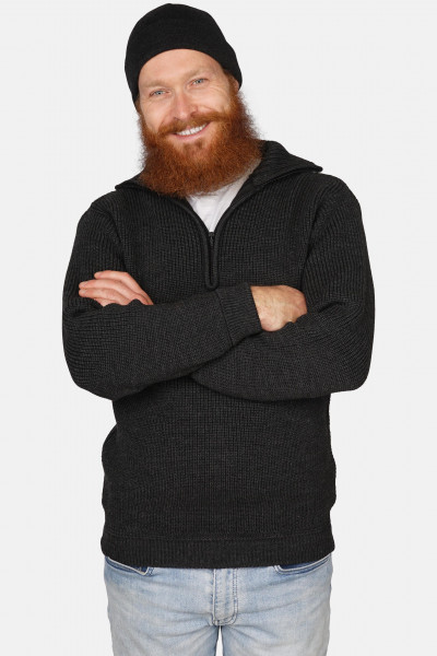 Troyer Hanseheld Merino Anthrazit GOTS